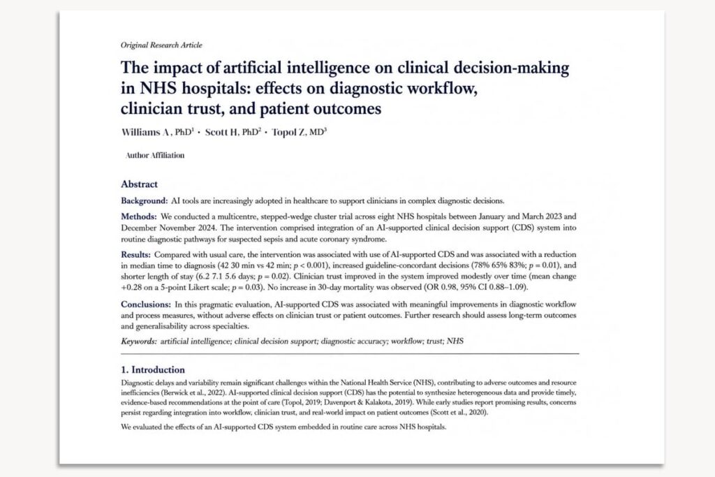 Example clean journal manuscript after editorial changes and formatting have been completed.